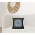 thumbnail image 3 of HomeRoots 413745 5 x 18 x 18 in. Gray & Pink Zippered Geometric Indoor & Outdoor Throw Pillow, 3 of 5