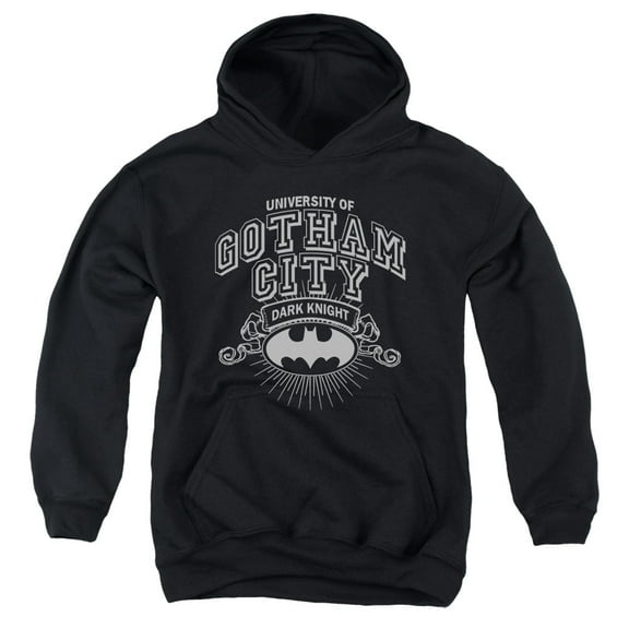 Batman - University Of Gotham - Youth Hooded Sweatshirt - Large