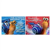 Turbo Invitations and Thank You Postcards w/ Envelopes (8ct)
