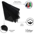 thumbnail image 4 of Motique Accessories Extra Large Solid Bandana 27x27 Inch, 4 of 5