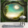 thumbnail image 1 of Tapiz de Bosque CHAO 150x130cm Decoración Artística de Pared, 1 of 5
