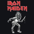 thumbnail image 2 of Juniors Iron Maiden Eddie Knife Logo T Shirt, 2 of 4
