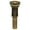 Antique Brass, variant on Decorative Pop-up Mushroom Drain with Overflow - Polished Chrome