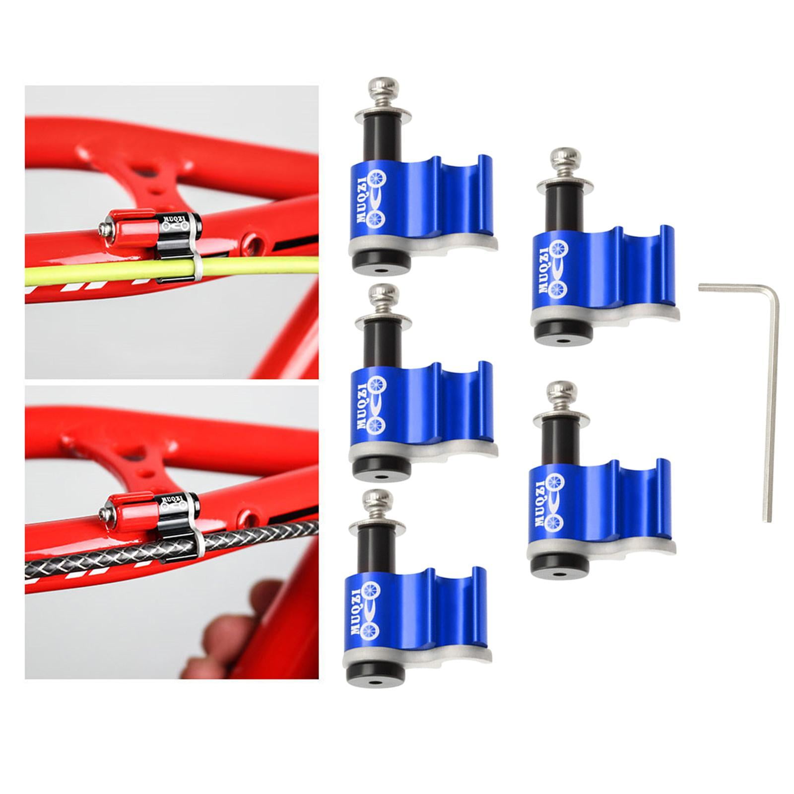 Bike Cable Guide Hydraulic Brake Line Holder Hose Wire Clips Clamps