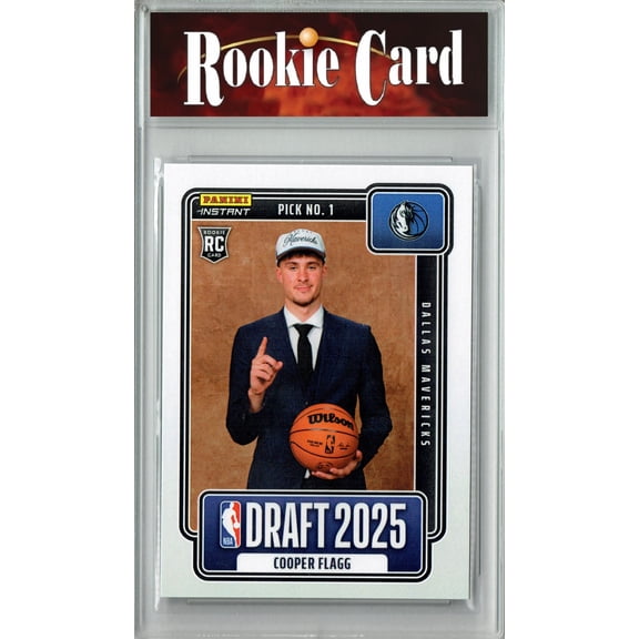 Certified Mint  Cooper Flagg 2025 Panini Instant #NBADN-1 Draft 2025 Rookie Card Dallas Mavericks