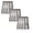 Grey 3PCS, variant on YWIYIUD 1PC Silicone Silverware Drawer Organizer, NonSlip Utensil Holder for Kitchen, Silverware Holder Utensil Organizer Cutlery Organizer Tray Plastic Flatware Kitchen Utensil Storage 10x12inch