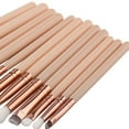 thumbnail image 4 of Clear Out Stock! Awwp Beige 1 Set of 12 Makeup Brushes Kits Sets 12Pcs Cosmetic Brush Brush Eyeshadow Tools Eyebrow Makeup Brush, 4 of 6