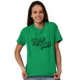 thumbnail image 4 of Vegan Vibes Vegetarian Lifestyle Plus Size Crewneck Graphic Tee Shirt Brisco Brands 2X, 4 of 5