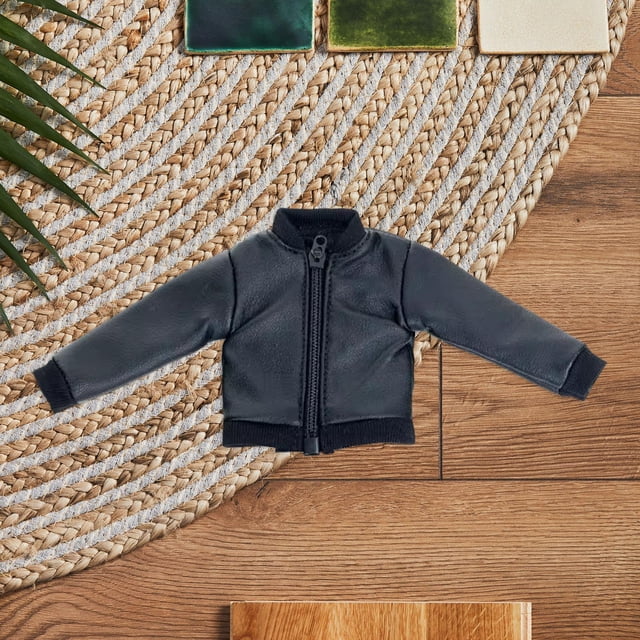 Chaqueta a escala 1:12, figura masculina a escala 1/6, ropa para muñecas, abrigo en miniatura a escala 1:12 para muñecas de 6 pulgadas,