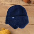 thumbnail image 3 of ZSQDM Knit Slouchy Beanie Winter Warm Knitted Plain Dyed Colorful Hat Letter Charm Custom Knit Hat For Women Warm Chunky Soft Beanie, 3 of 3