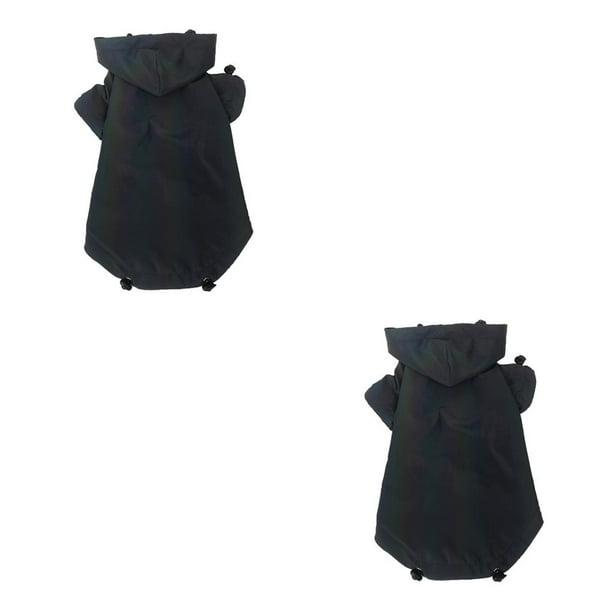 Methold Ropa para mascotas Espesar Mantener abrigado Abrigos de tela de poliéster con capucha Cómodas Sudaderas con capucha para mascotas Disfraces Type1 NO1 Methold CBP185086