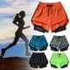 thumbnail image 3 of Pantalones deportivos de verano Pantalones cortos deportivos de doble capa populares para hombres y mujeres G Heat, 3 of 7