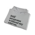 thumbnail image 4 of Hysterectomy Surgery Recovery Uterus Hoodie, Gifts, Hooded Sweatshirt, 4 of 4