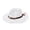 White-b, variant on ibiyuan Straw Hats For Women UPF 50 ,Hat Female Spring And Summer Small Fresh Seaside Holiday Foldable Hat