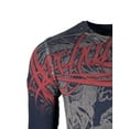 thumbnail image 7 of Archaic By Affliction Mens Thermal Shirt Dragon Rage, 7 of 7