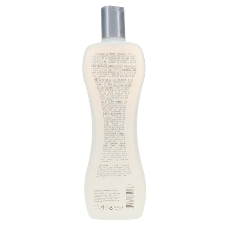 Biosilk Original Silk Therapy Hair Treatment, Leave-in, 12