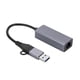 thumbnail image 3 of Adaptador USB C y USB a , Adaptador USB y USB C a para computadora portátil CUTICAT Adaptador de red, 3 of 8