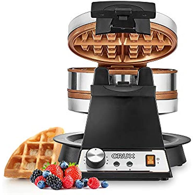 cooks rotating belgian waffle maker