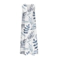 thumbnail image 5 of Estbridge Robes d'Été pour Femmes Décontractées Plissées Amples Évasées Midi pour Femmes Imprimé Floral Longueur Genou Grande Taille Robe Col Ras du Cou Manches Courtes Robe d'Invitée de Mariage Économies d'Été Liquidation, 5 of 5