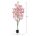 thumbnail image 2 of Nearly Natural 6' Cherry Blossom Artificial Tree, 2 of 4