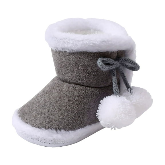 Mostsola Baby Boys Girls Booties Sock Shoes Non Slip Soft Sole Warm Crib Shoes