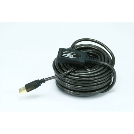 10m Usb - Monoprice 6149 32ft 10M USB 2.0 A Male to A Female Active Extension / Repeater Cable (Kinect & PS3 Move Compatible Extension)