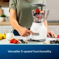 thumbnail image 4 of Oster Easy-to-Use 6-Cup Glass Jar Blender, Food Chopper and Ice Crush, Smoothie Blender, White, 4 of 7