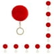 thumbnail image 2 of Monstrate Fuzzy Ball Llavero Llaveros Multi-funcional Multi-colores Llaveros Mujeres para Niños Adultos Ancianos Estudiantes Rojo 10cm Rojo 10cm 10piezas Monstrate CBP354951, 2 of 3