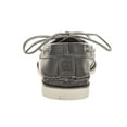 thumbnail image 4 of Sperry Top-Sider Leeward 2-Eye Men's Grey Leather Boat Shoe 8M, 4 of 5