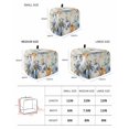 thumbnail image 2 of Thanksgiving Pumpkin Toaster Cover 2 Slice, Small Kitchen Appliance Covers, Fall Eucalyptus Leaves Retro Beige Toaster Oven Cover with Loop, Bread Machine Cover Polyester Dust Cover Protection, 2 of 4