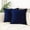Dark Blue, variant on Throw Pillow Covers 18x18 Inch Set of 2, Velvet Flange Border Decorative Square Pillowcases, Farmhouse Holiday Cushion Covers for Couch Sofa Living Room Bedroom Outdoor Home Decor