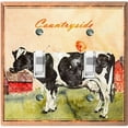 thumbnail image 1 of Metal Light Switch Plate Cover Cute Countryside Cow Animal Farm ANM003, 1 of 13