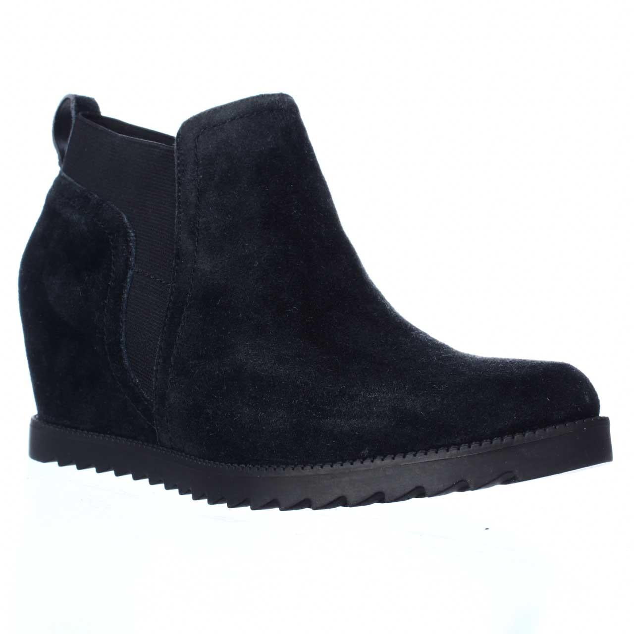 comfort booties black