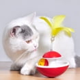 thumbnail image 5 of Rolling Cat Toys w/ Bell Exerciser Ball Pet Toy for Exercising Chasing - Red, 5 of 9