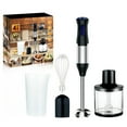 thumbnail image 1 of Blender four-piece set household 1000W high-power food processor handheld egg beater crushing rod grinding cup minced meat bowl combination food supplement juicer, 1 of 8
