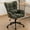 green, variant on Home Office Desk Chair, Modern Tufted Chenille Vanity Chair, Adjustable Upholstered Swivel Computer Chairs for Bedroom, Living Room，Beige