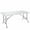6 FT, variant on Favory Folding Picnic Table for Indoor Outdoor, Portable Fold-in-Half Plastic Dining Camping Party Table with Carrying Handle,8 FT