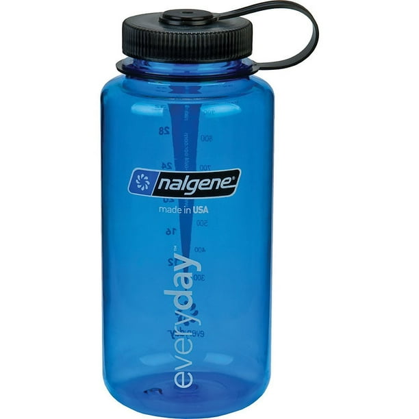 Nalgene Tritan Wide Mouth BPA-Free Water Bottle, Blue, 32 oz - Walmart ...