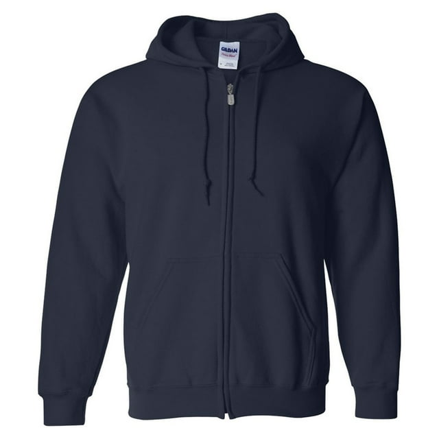 Gildan Gd 18600 8 Oz Hvy Bl Flc Zp Hd