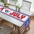 thumbnail image 4 of Jour de l'Indépendance Table Runner 4ème de Juillet Table Runner Table à Manger Décorations Rectangle Table de Fête 13 x 70 Pouces, 4 of 6