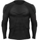 thumbnail image 2 of Zicac Camisa Acolchada De Compresión Deportiva Para Hombre, Protector Contra Erupciones, Equipo Protector De Fútbol Y Baloncesto, Protectores De Costillas En El Pecho (Negro Ee. Uu.: M), 2 of 5