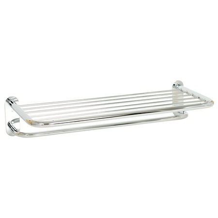 Zenna Home Hotel Towel Shelf, Chrome