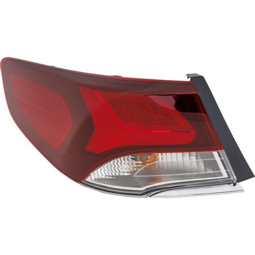 Tail Light For 2018-2019 Hyundai Sonata Driver Side Outer With bulbs LED