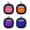 4pcs, variant on Square Car Ai-r Freshener, Creative Long Lasting Car Vent Perfume, Ai-r Outlet Decor for Car Interior Purification