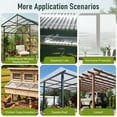 thumbnail image 6 of Bezseller 5x2 ft UV Resistant Clear Polycarbonate Panels - 6 pack , Translucent, 6 of 7