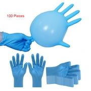 100x Durable Disposable Gloves Powder-Free Catering Beauty Exam Household Glove M