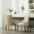 thumbnail image 6 of Wingback and Linen-Look Upholstery / Add Warmth to Dining Room with Chair Set, 6 of 7