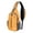 Yellow, variant on WATERFLY Unisex Hiking Travel Nylon Sling Bag Cross-Body Shoulder Chest Bag,Yellow
