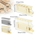 thumbnail image 3 of Rolling Egg Holder for Fridge, Egg Dispenser for Refrigerator, Automatic Rolling Storage Container for Countertop, Kitchen & Outdoor Use 1 Pack, 3 of 9