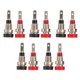 thumbnail image 2 of Accesorios de prueba eléctrica, 10 piezas de conector tipo banana de latón, terminal de conector tipo banana, funcionamiento suave, 2 of 8